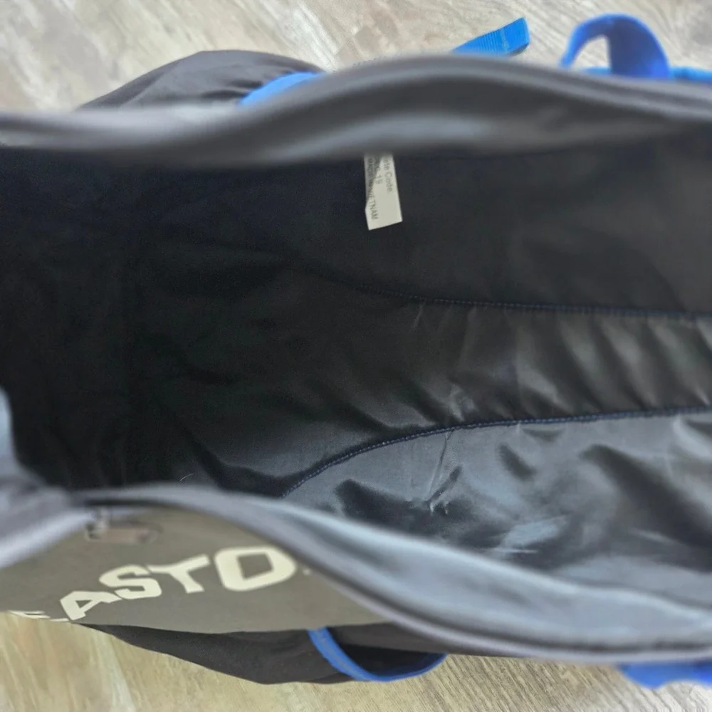 Easton E110BP Bat Pack Backpack Blue Grey Black Polyester Baseball Softball Bag